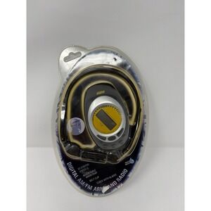 Ultra Spot Vintage Trex Digital AM/FM Armband Radio Weather Resistant W/alarm